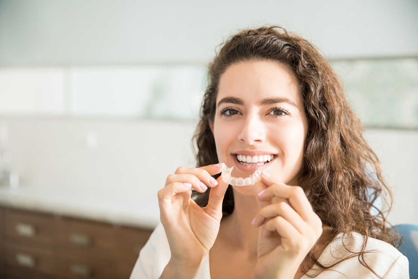 Clear aligners for adults
